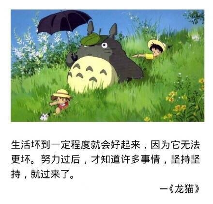 有一种动画叫做宫崎骏，每一部都治愈人心。