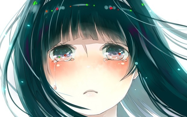 悲伤的女孩漫画图片精选系列