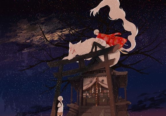 甜菜分享意境卡通图