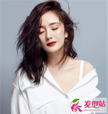 发际线高适合什么发型  杨幂绝美发型集锦