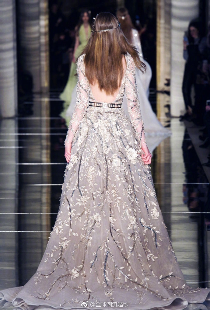 Zuhair Murad SS 2016 Haute Couture 背影真的超