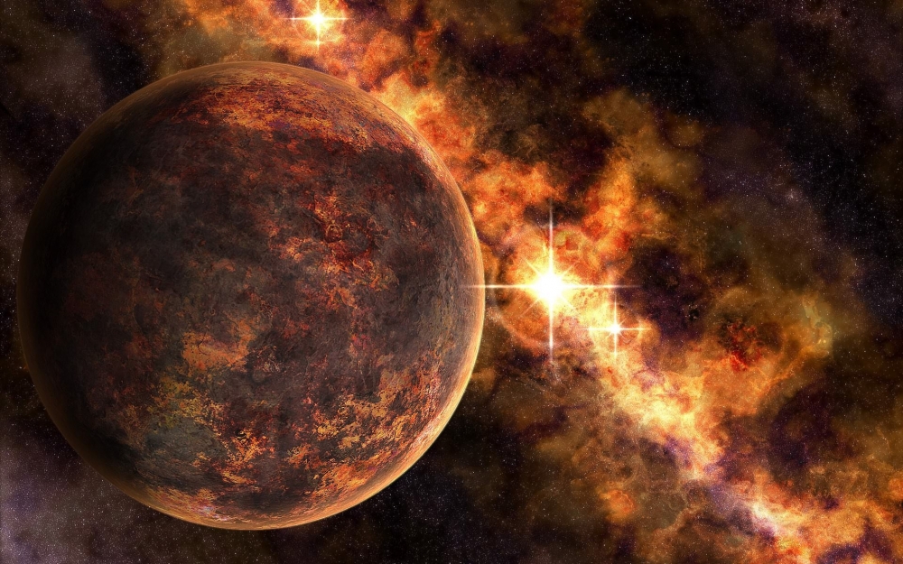 类地球行星电脑桌面