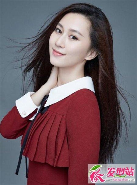 不同脸型适合的中长直发发型设计  直发脸型搭配对照表
