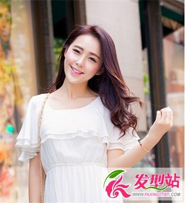 韩式中长发染发发型 不同发色玩转时尚潮流