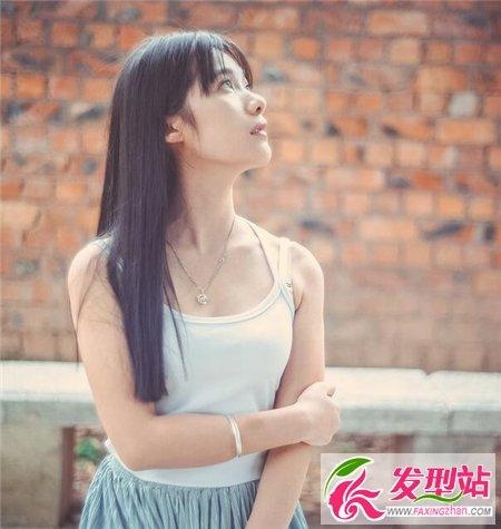 不同脸型适合的中长直发发型设计  直发脸型搭配对照表