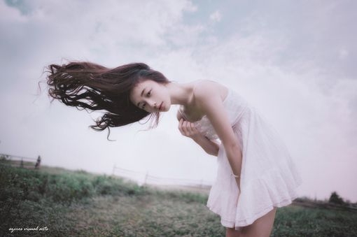 森女系女生伤感治愈系图片