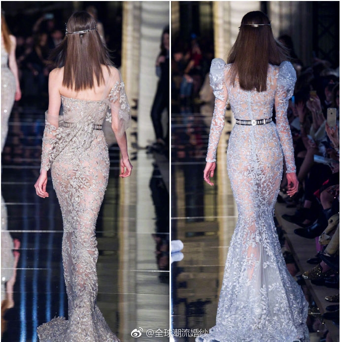 Zuhair Murad SS 2016 Haute Couture 背影真的超