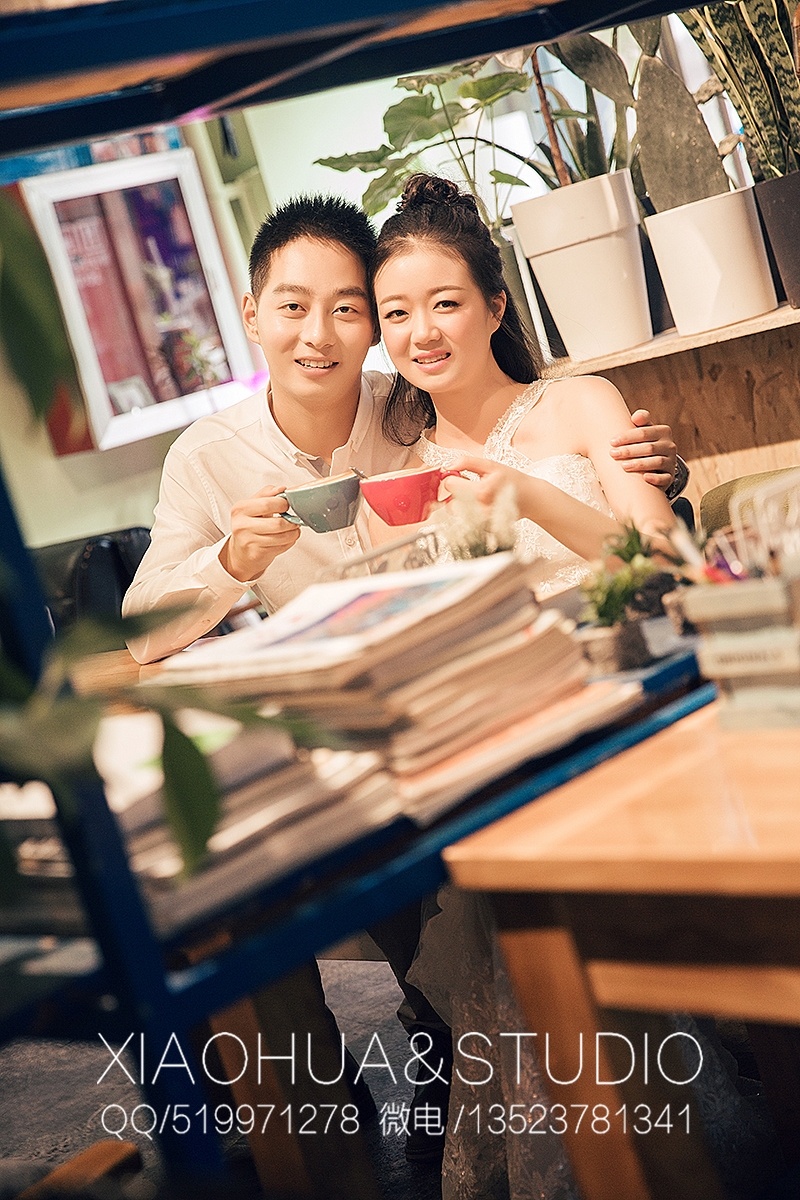 咖啡馆的小秘密 婚纱照
