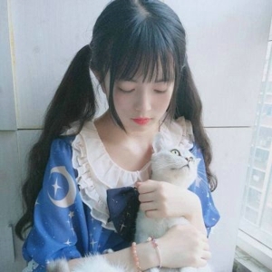 清纯可爱甜美领家女孩微信头像