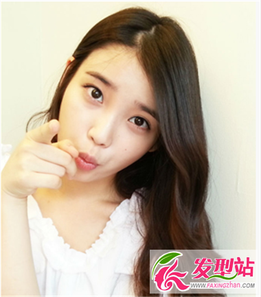 适合大脸女生的韩式烫发 打造气质大脸美女