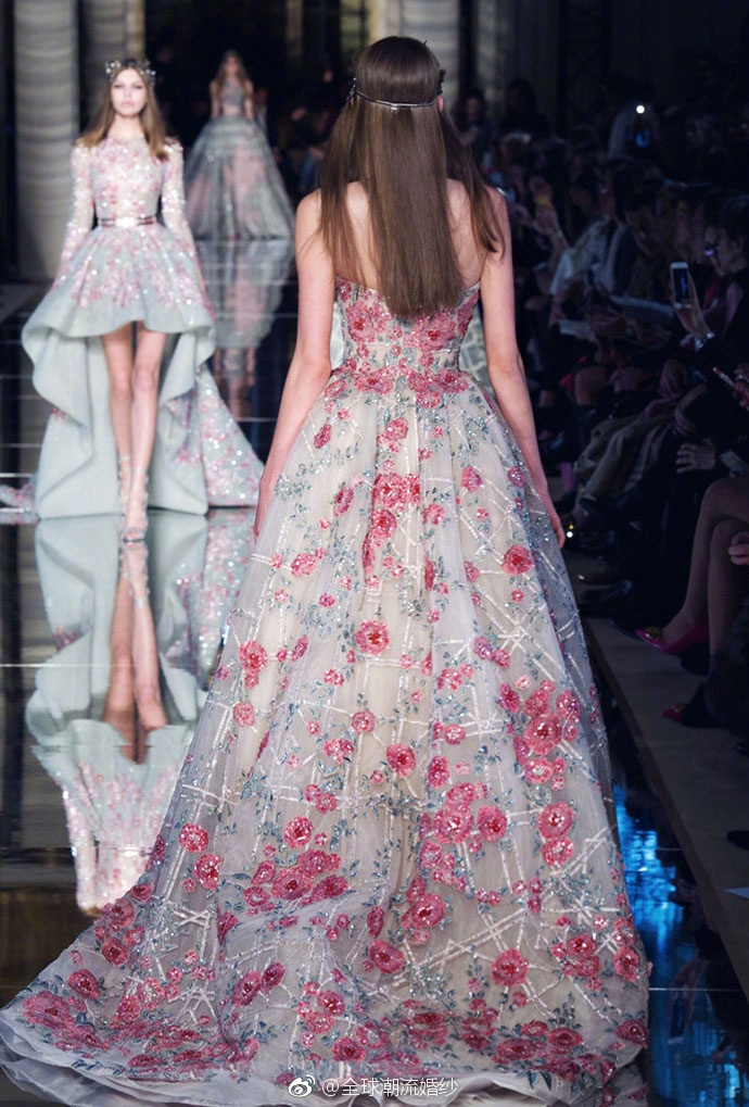 Zuhair Murad SS 2016 Haute Couture 背影真的超