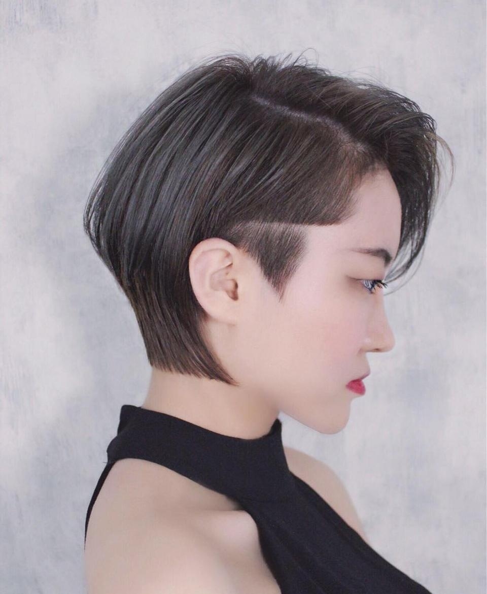 好看清爽的女生短发  让你分分钟比男生还要有型潮感十足!