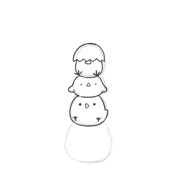 画一堆萌小鸡吧!