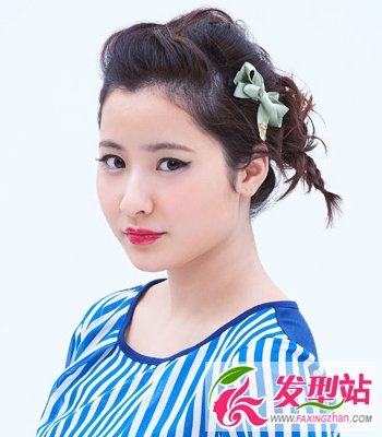 流行百变扎发设计 时尚扎发吸引眼球