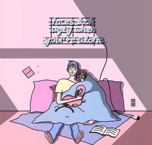 忙起来，就没时间矫情了