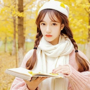 清纯可爱甜美领家女孩微信头像