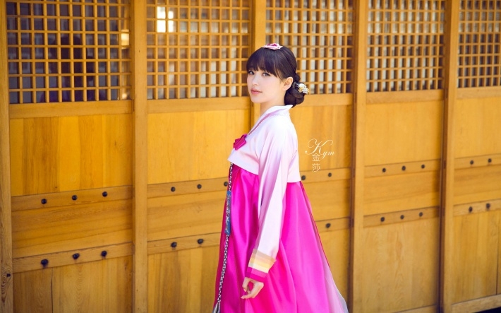 明星美女金莎写真电脑壁纸 第一辑