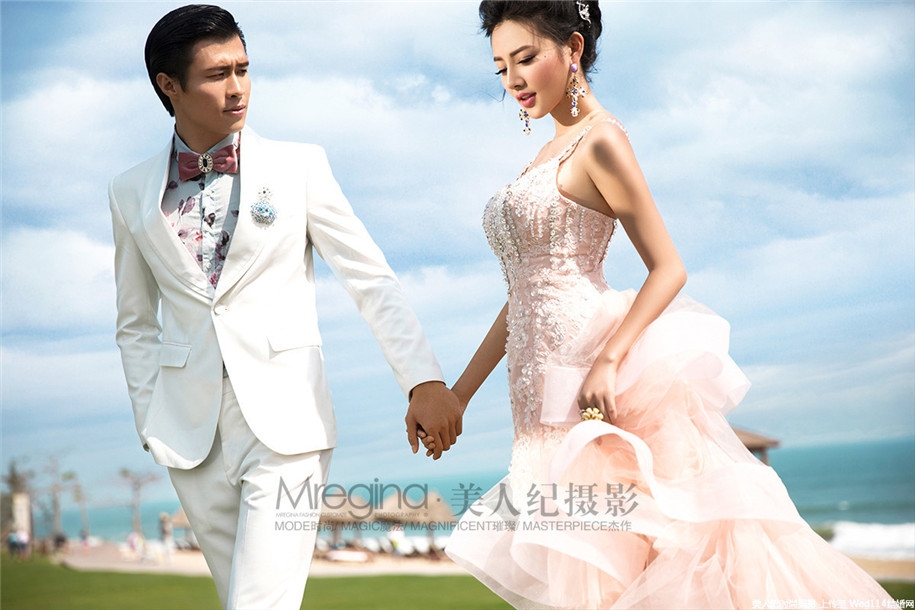 碧海蓝天 婚纱照