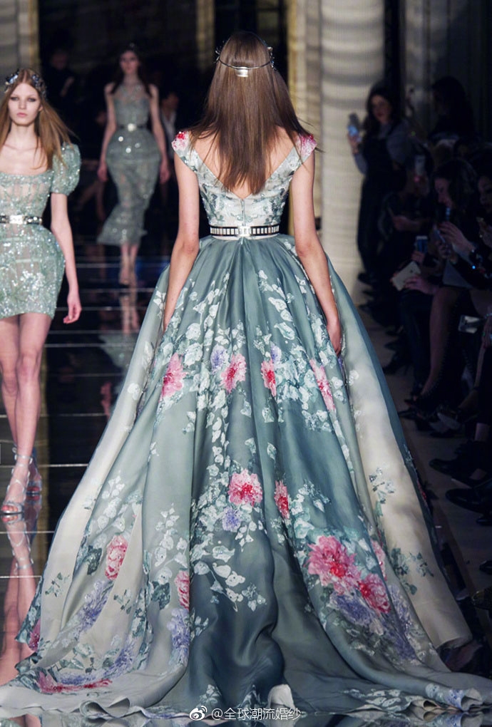 Zuhair Murad SS 2016 Haute Couture 背影真的超