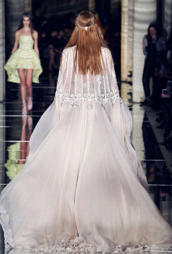 Zuhair Murad SS 2016 Haute Couture 背影真的超