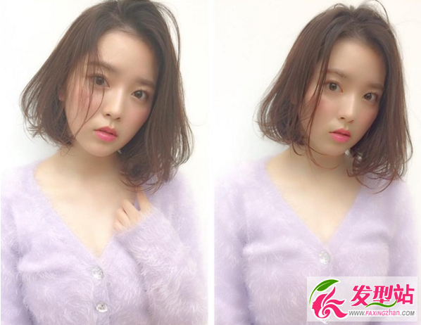 春季最招桃花发型Style4 女生时尚发型图片大全