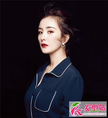 发际线高适合什么发型  杨幂绝美发型集锦
