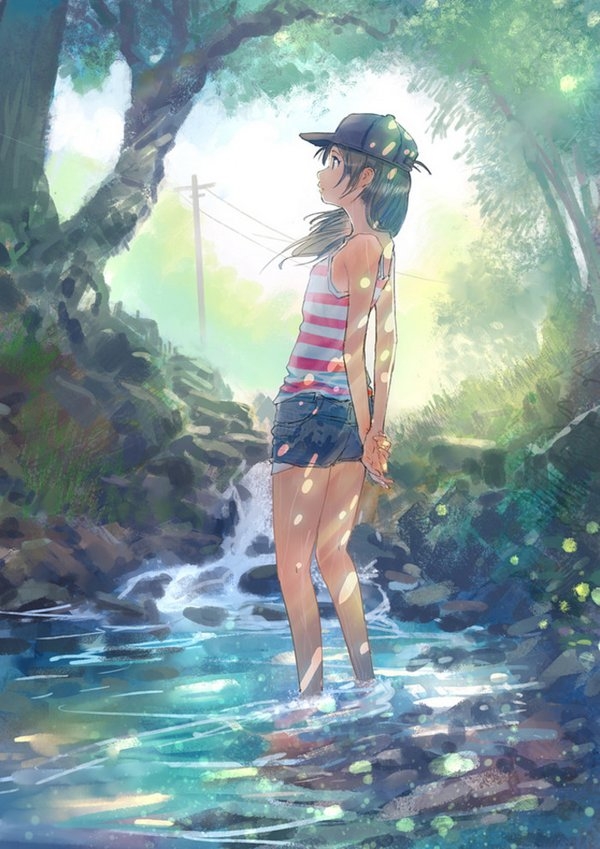 旧人旧景难免触景伤情。