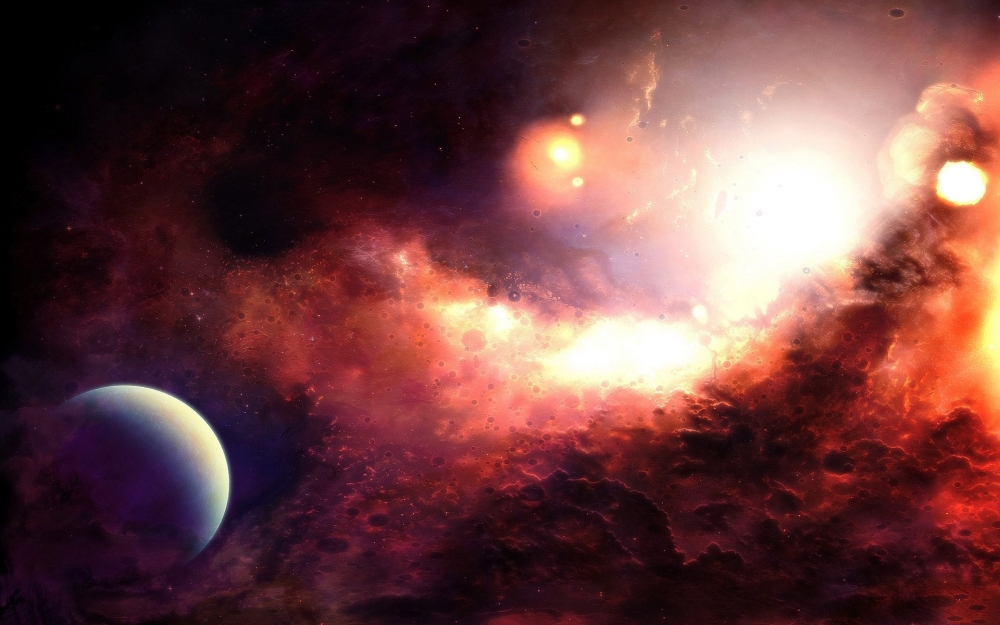 类地球行星电脑桌面