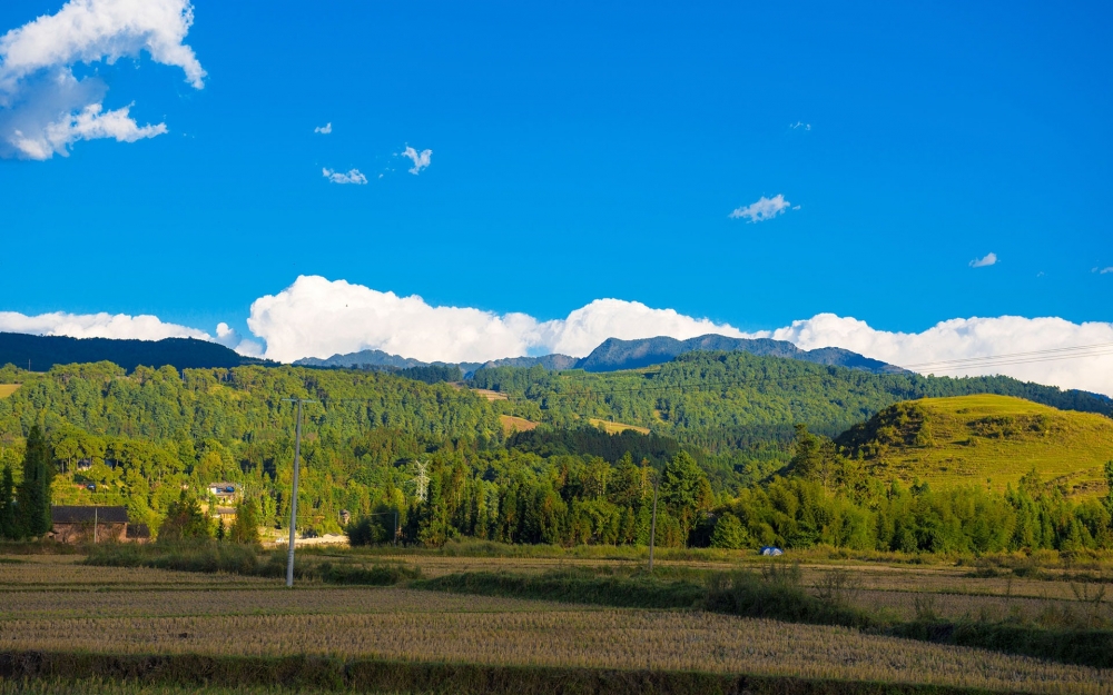 中国云南云峰山 风光风景宽屏壁纸