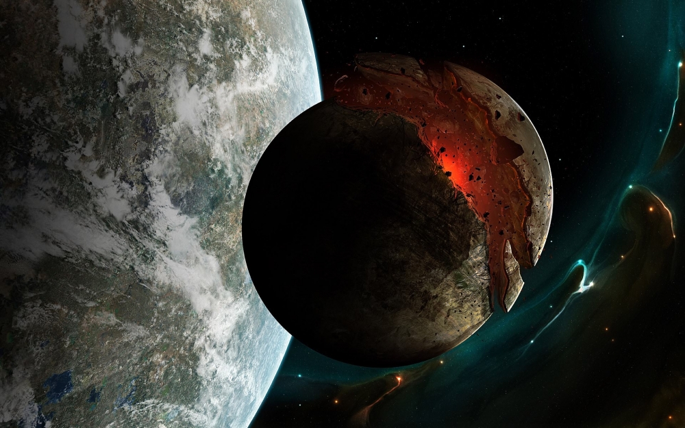 类地球行星电脑桌面
