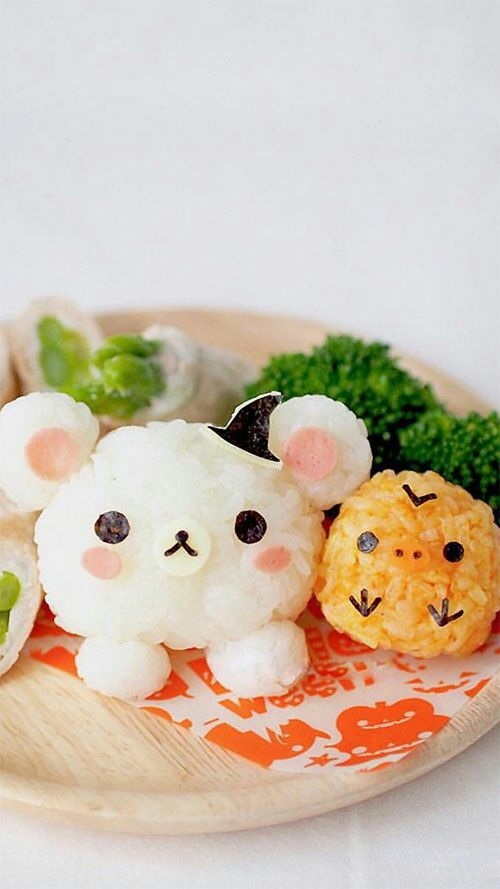 可爱的饭团团