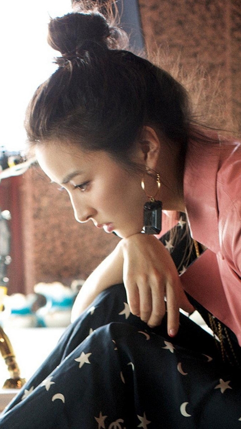 韩国美女韩惠珍iPhone 5S苹果手机壁纸第一辑
