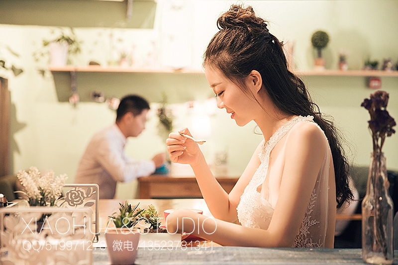 咖啡馆的小秘密 婚纱照
