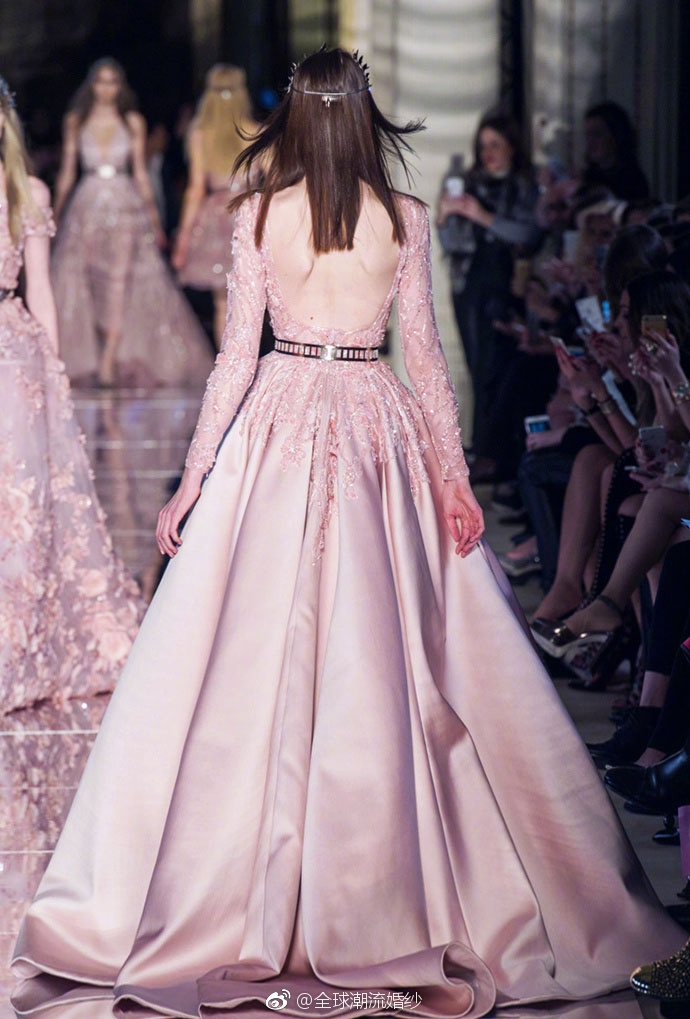 Zuhair Murad SS 2016 Haute Couture 背影真的超