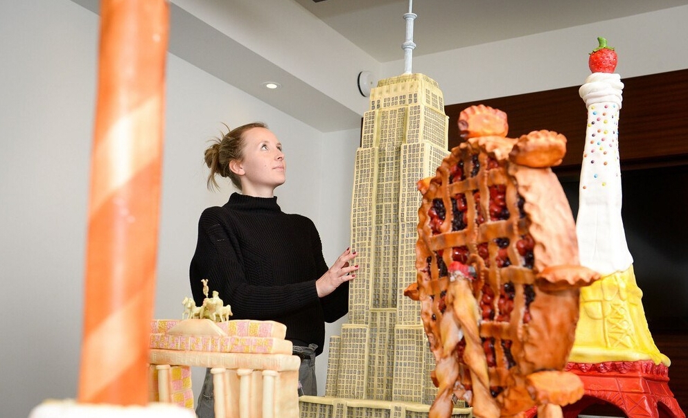吃尽全球风景 可食用建筑展