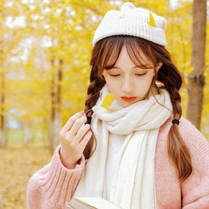 清纯可爱甜美领家女孩微信头像