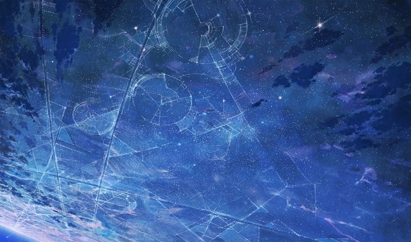 插画有爱 少年的帽子里有海星和鱼