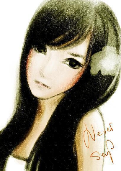 插画里的小妞们 开始总是美好的