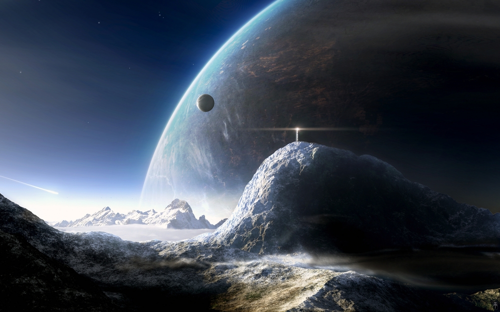类地球行星电脑桌面