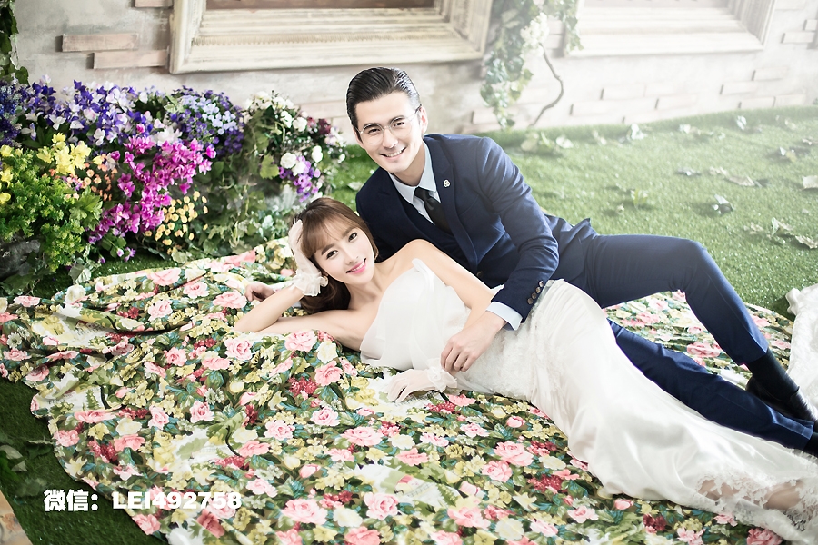 幸福就在身边 婚纱照
