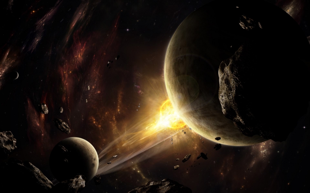 类地球行星电脑桌面