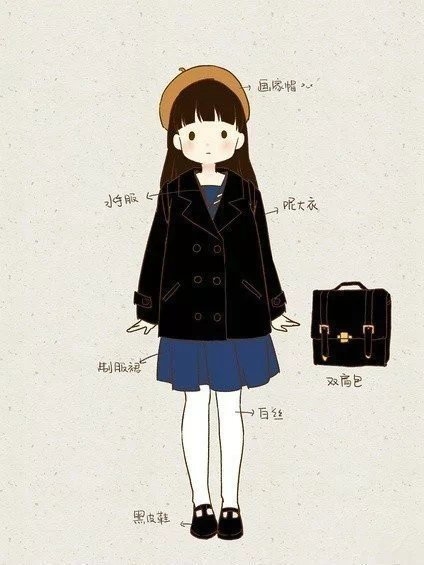 冬天怎么穿，才会萌萌哒