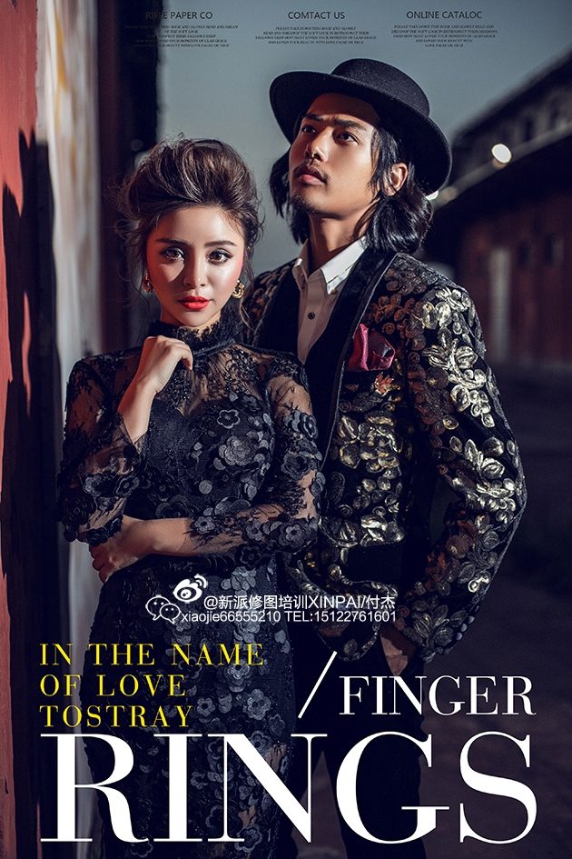 定格最美画面 婚纱照