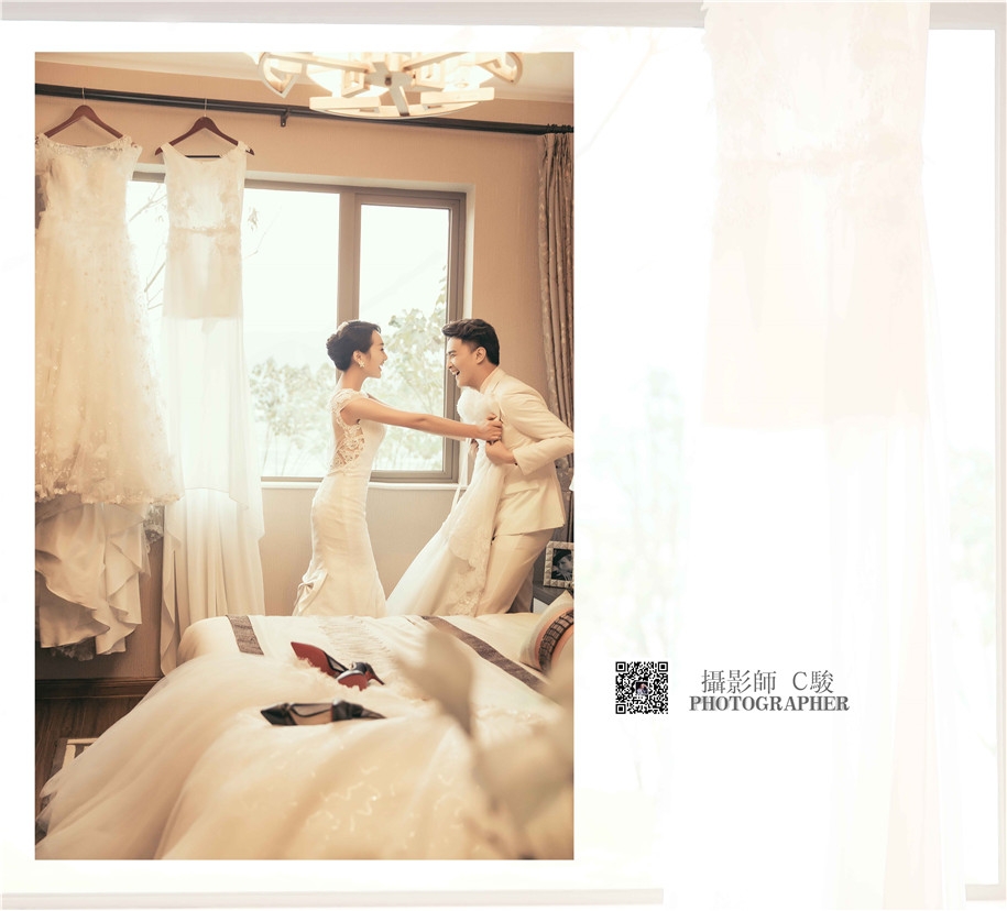 幸福感 婚纱照