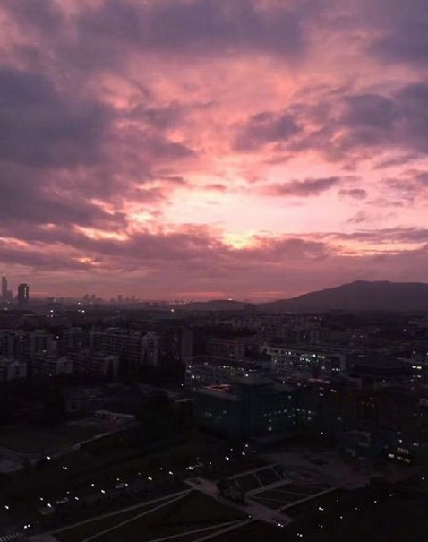 雨后南京晚霞惊艳朋友圈 南京唯美晚霞风景图片浪漫系列