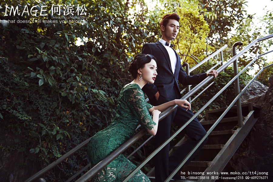 双廊 复古山 婚纱照