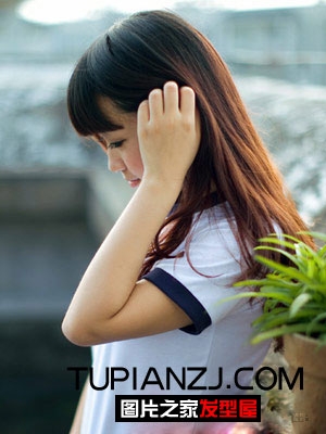 靓丽女生长发直发发型 淑女修颜