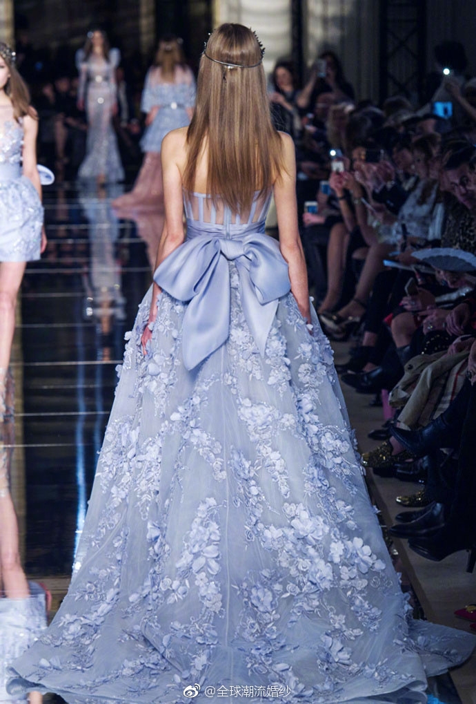 Zuhair Murad SS 2016 Haute Couture 背影真的超