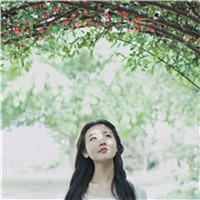 森系清新意境俏皮女生头像