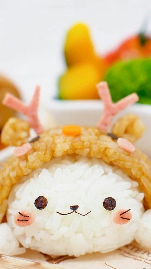 可爱的饭团团